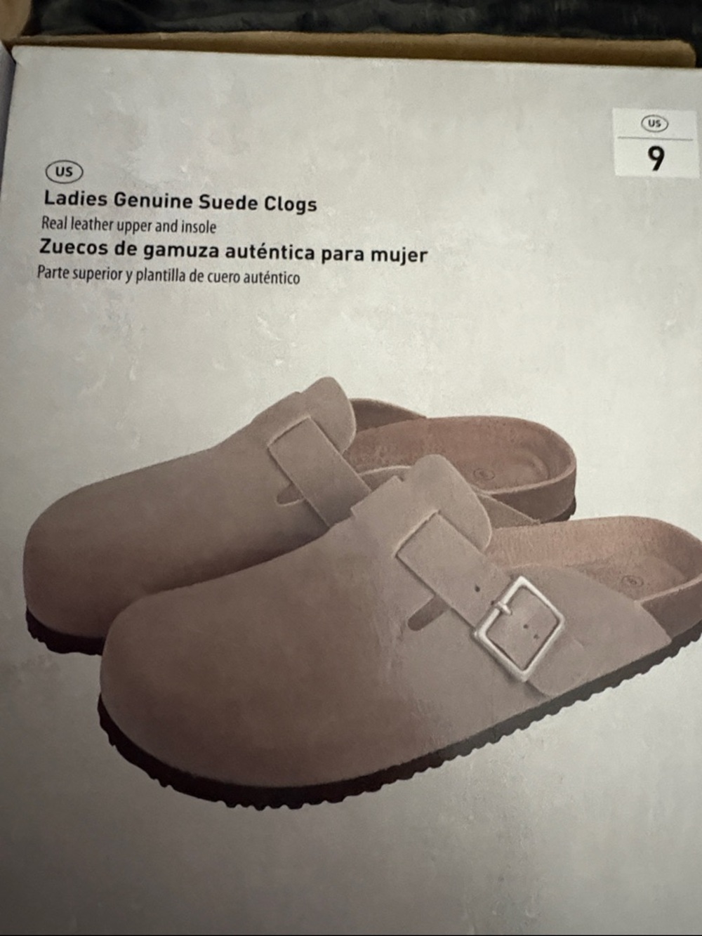 Serra Women's Suede Slip-On Clogs - Taupe